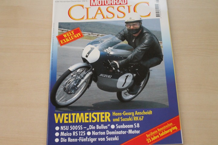 Deckblatt Motorrad Classic (06/1994)
